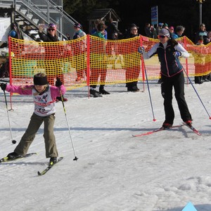 Školní závody v běhu na lyžích
