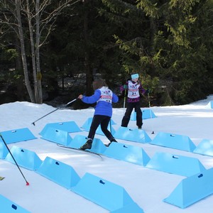 Školní závody v běhu na lyžích