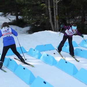 Školní závody v běhu na lyžích