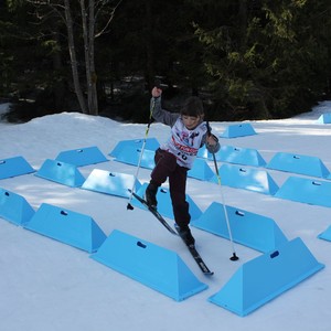 Školní závody v běhu na lyžích