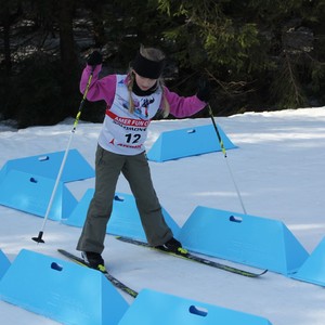 Školní závody v běhu na lyžích