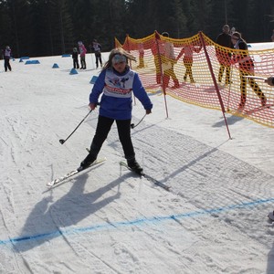 Školní závody v běhu na lyžích