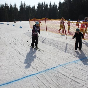 Školní závody v běhu na lyžích