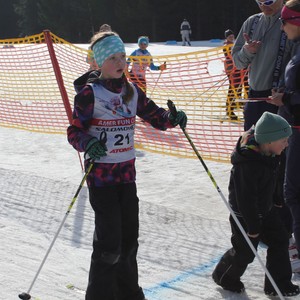 Školní závody v běhu na lyžích