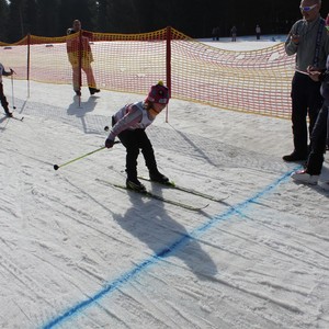 Školní závody v běhu na lyžích