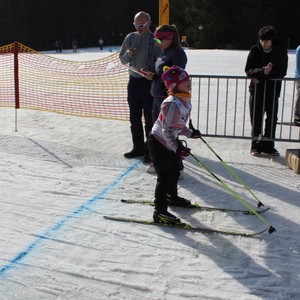 Školní závody v běhu na lyžích