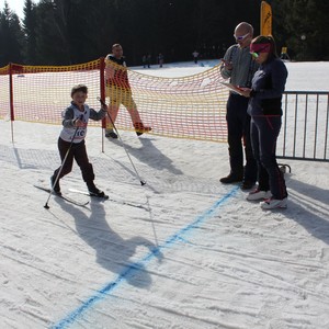 Školní závody v běhu na lyžích