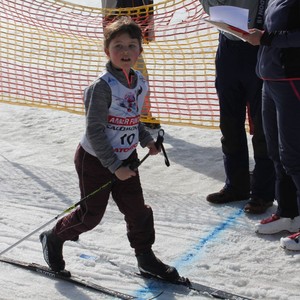 Školní závody v běhu na lyžích