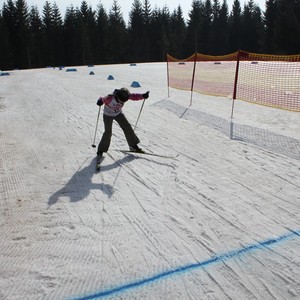 Školní závody v běhu na lyžích