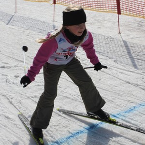 Školní závody v běhu na lyžích