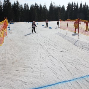 Školní závody v běhu na lyžích