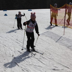 Školní závody v běhu na lyžích