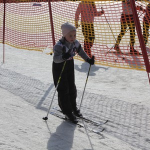 Školní závody v běhu na lyžích