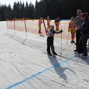 Školní závody v běhu na lyžích