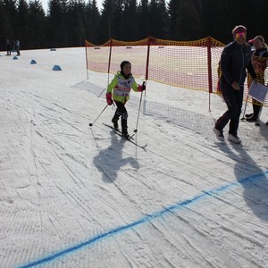 Školní závody v běhu na lyžích