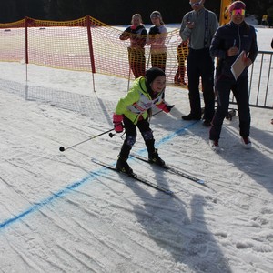 Školní závody v běhu na lyžích