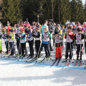 Školní závody v běhu na lyžích