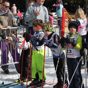Školní závody v běhu na lyžích