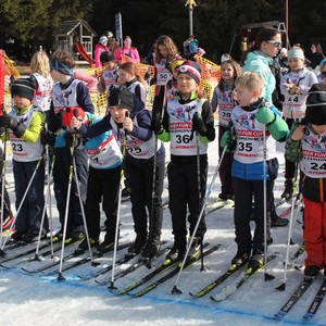 Školní závody v běhu na lyžích