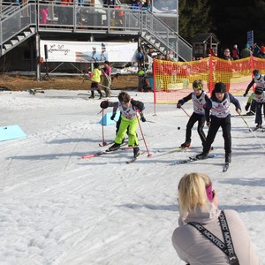 Školní závody v běhu na lyžích