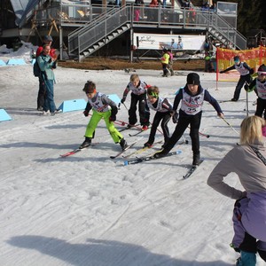 Školní závody v běhu na lyžích