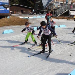 Školní závody v běhu na lyžích