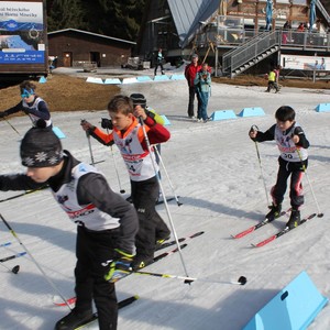 Školní závody v běhu na lyžích