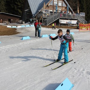 Školní závody v běhu na lyžích