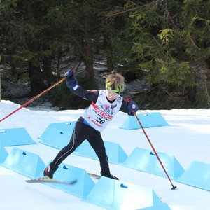 Školní závody v běhu na lyžích