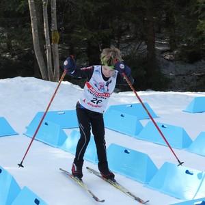 Školní závody v běhu na lyžích