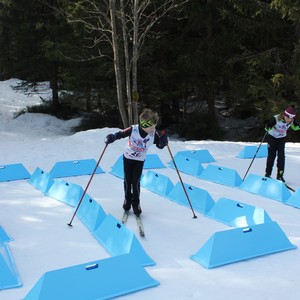 Školní závody v běhu na lyžích