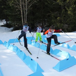 Školní závody v běhu na lyžích