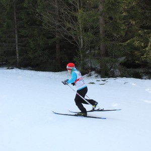 Školní závody v běhu na lyžích