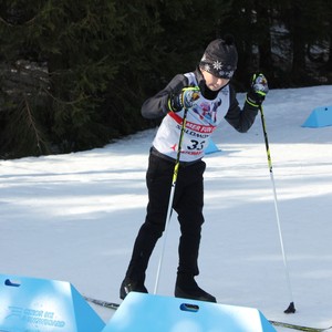 Školní závody v běhu na lyžích