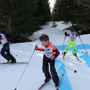 Školní závody v běhu na lyžích