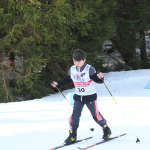 Školní závody v běhu na lyžích