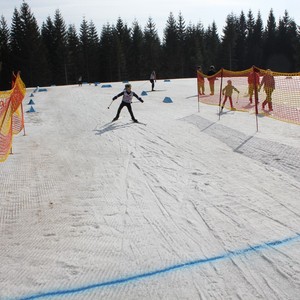 Školní závody v běhu na lyžích