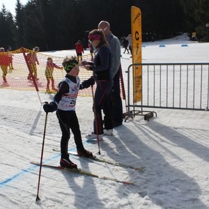 Školní závody v běhu na lyžích