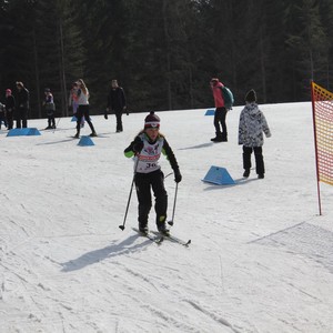Školní závody v běhu na lyžích