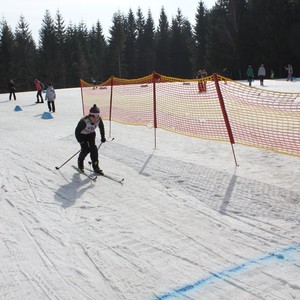 Školní závody v běhu na lyžích