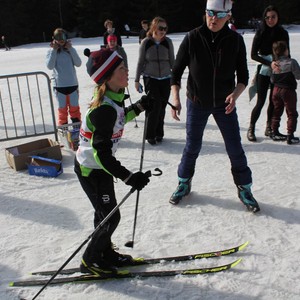 Školní závody v běhu na lyžích