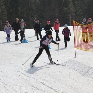 Školní závody v běhu na lyžích