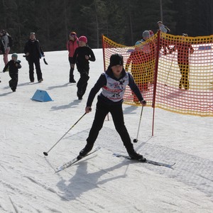 Školní závody v běhu na lyžích