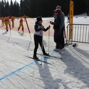 Školní závody v běhu na lyžích