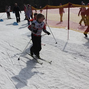 Školní závody v běhu na lyžích