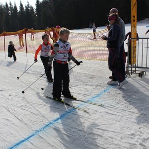 Školní závody v běhu na lyžích