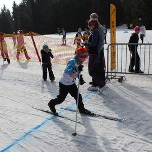 Školní závody v běhu na lyžích