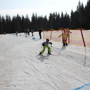 Školní závody v běhu na lyžích