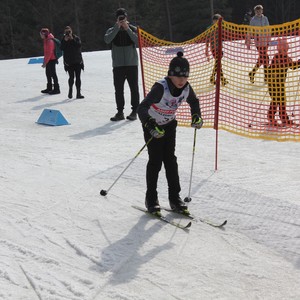 Školní závody v běhu na lyžích
