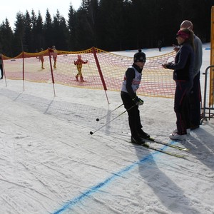 Školní závody v běhu na lyžích